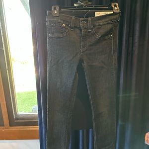 Rang & bone black stretchy skinny jeans